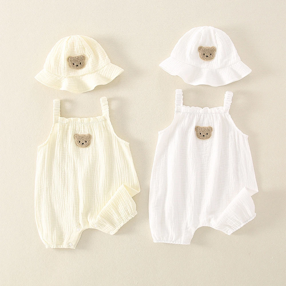 Baby Clothes - 超可愛い刺繍入りクライミングウェアセット、新生児の男の子と女の子のためのパーソナライズカスタム純綿ギフトパック