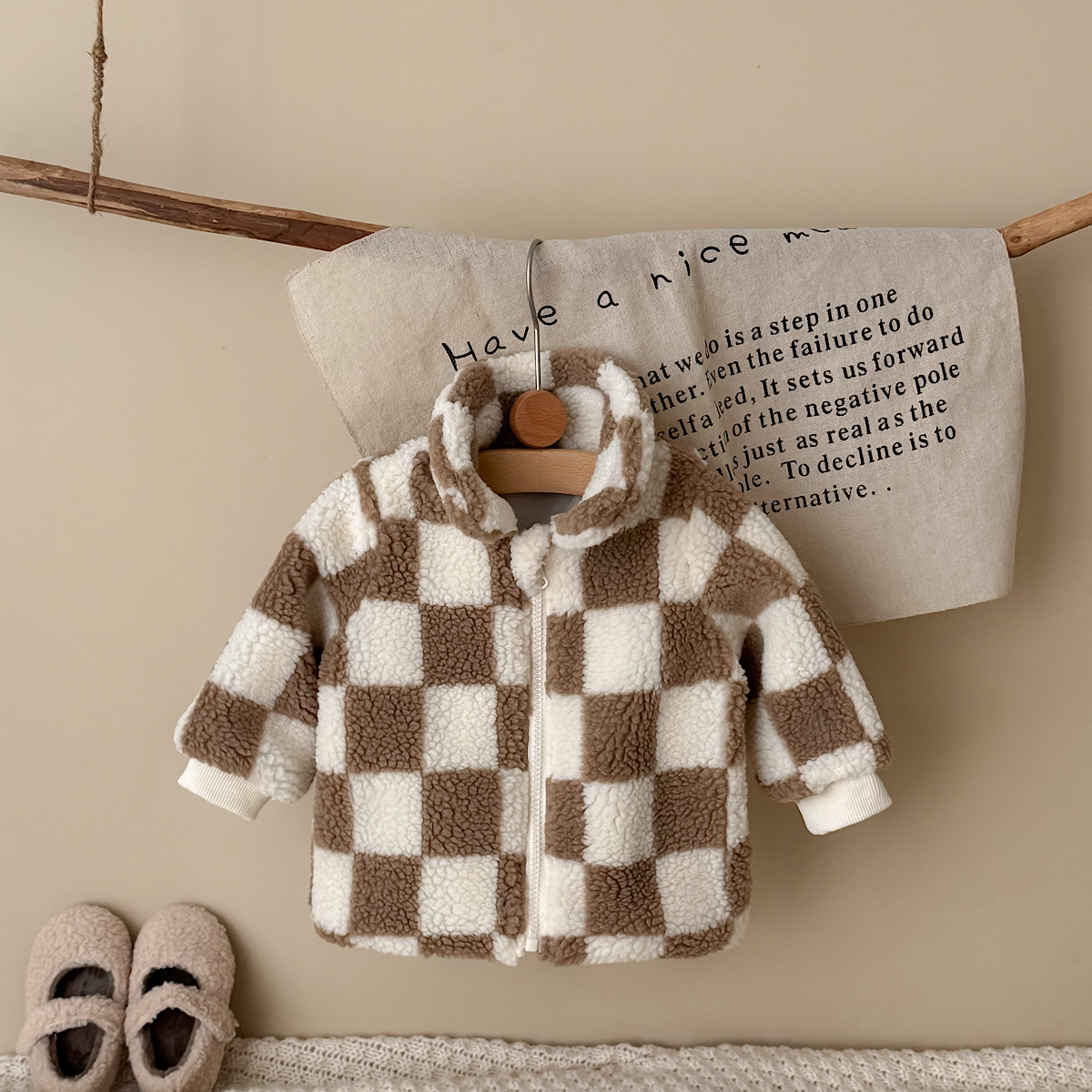 幼児用、ベビー用、シェルパフリースジャケット、男の子・女の子 - Toddler Boy Winter Fleece Jacket のレビューと価格