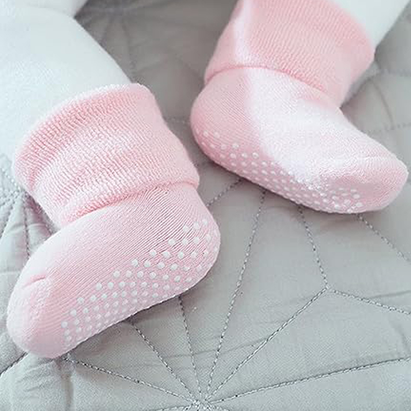 6 ペアの厚みのあるフリース子供用靴下 0-5 歳の幼児用居 - Unisex Baby Socks Non Slip のレビューと価格