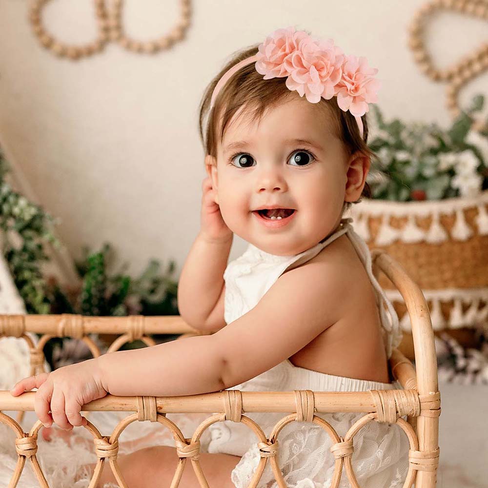 赤ちゃん用シフォンフラワーヘッドバンド3個、幼児用フラワーヘ - Baby Gear のレビューと価格