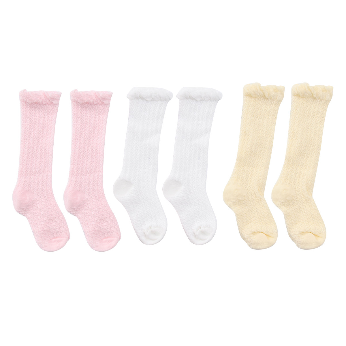 3足セット、夏用、蚊よけ、ベビー用長靴下、綿素材、通気性のあ - Unisex Baby Socks Non Slip のレビューと価格