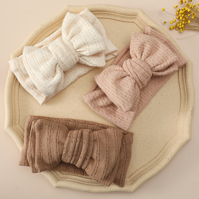 新生児用ダブルレイヤーヘッドバンド,ターバン,ニット,大きな - Baby Gear のレビューと価格