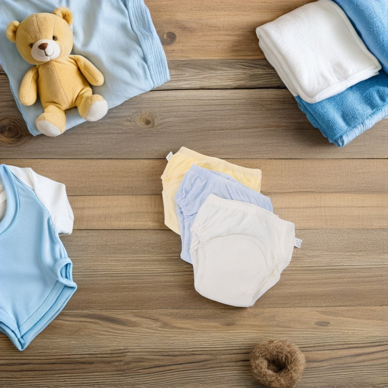 3枚セットのベビー用トレーニングパンツ。綿素材で通気性が良く - Toddler Training Pants Leak Proof のレビューと価格