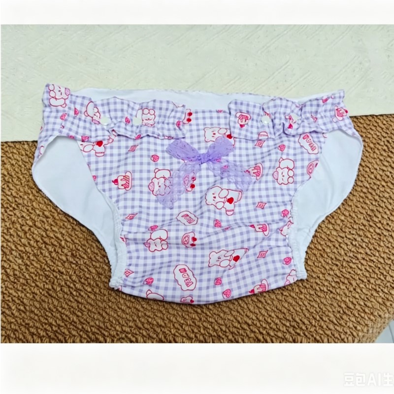 手作りのかわいいプリント柄ABDL防水おむつカバー、肌に優し - Diapering のレビューと価格