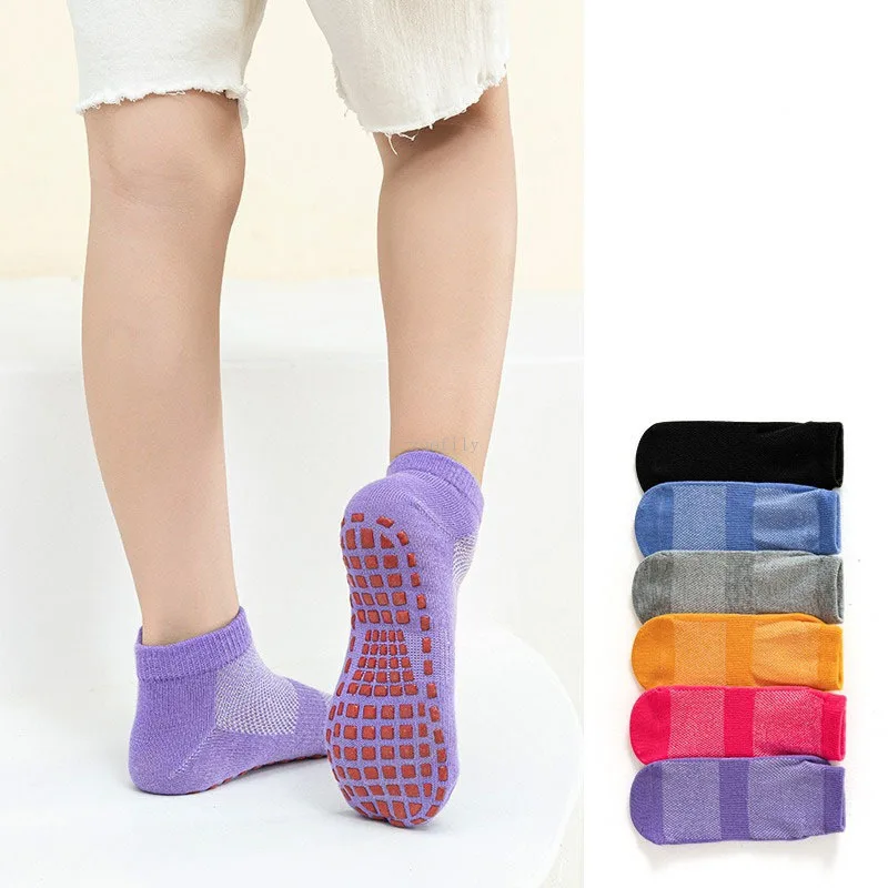 ノンスリップシリコーン幼児靴下ファッション固体子供フロアソッ - Unisex Baby Socks Non Slip のレビューと価格