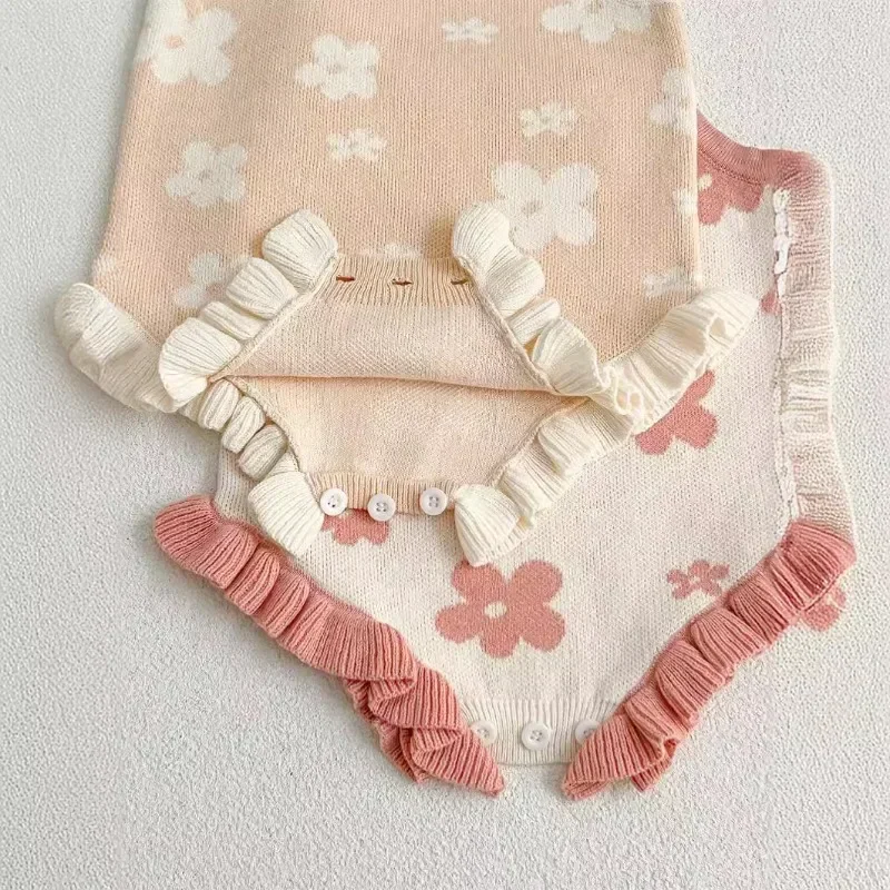 新生児用ノースリーブフローラルプリントジャンプスーツ、上質な - Newborn Baby Girl Romper Floral のレビューと価格